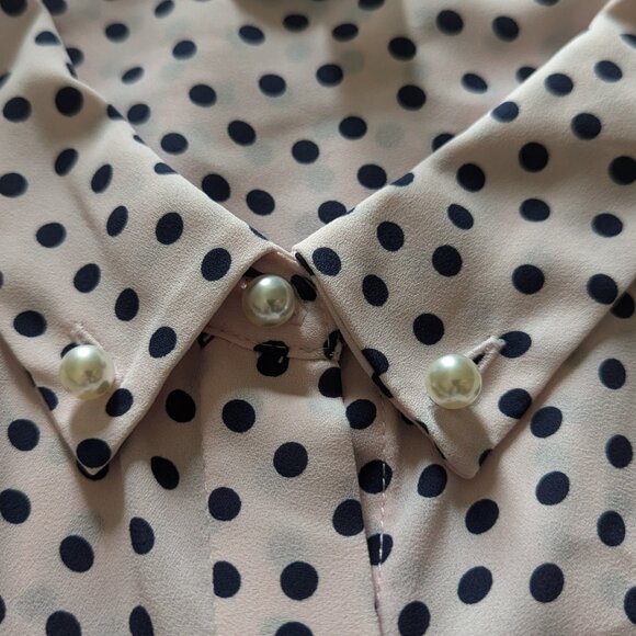 Karl Lagerfeld Blouse, Large - Picture 3 of 5